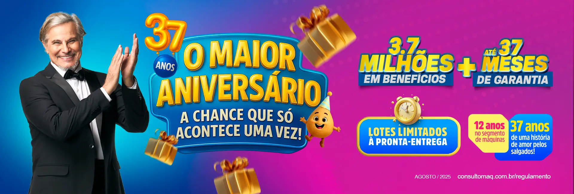 Banner site oficial - Edson - AGOSTO